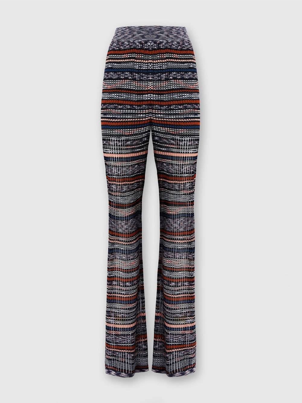 Missoni Pantaloni a costine in maglia di viscosa fiammata Hotsell