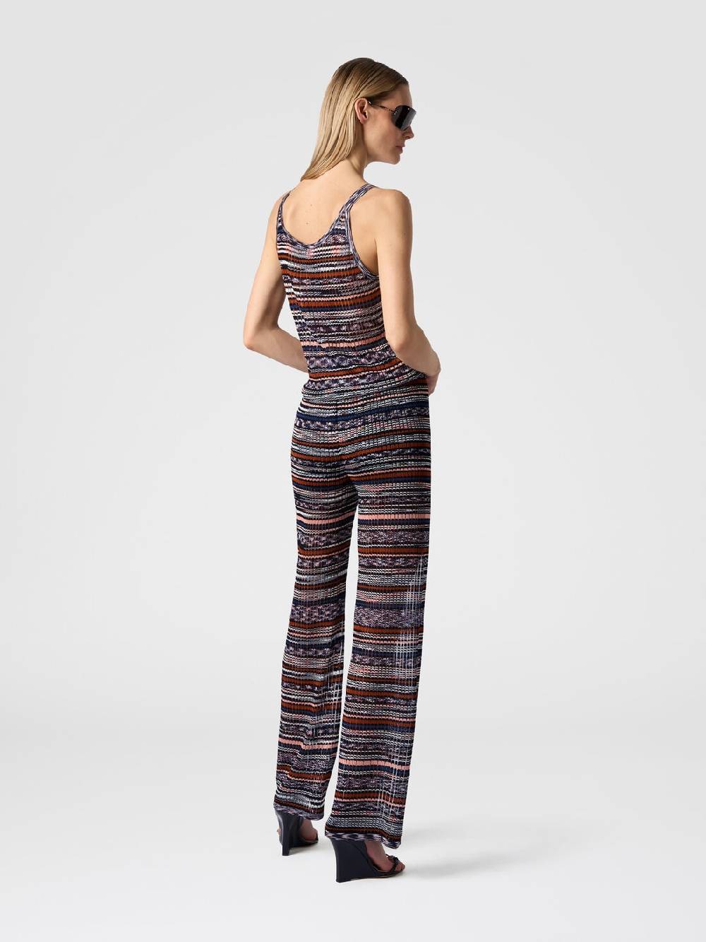 Missoni Pantaloni a costine in maglia di viscosa fiammata Hotsell