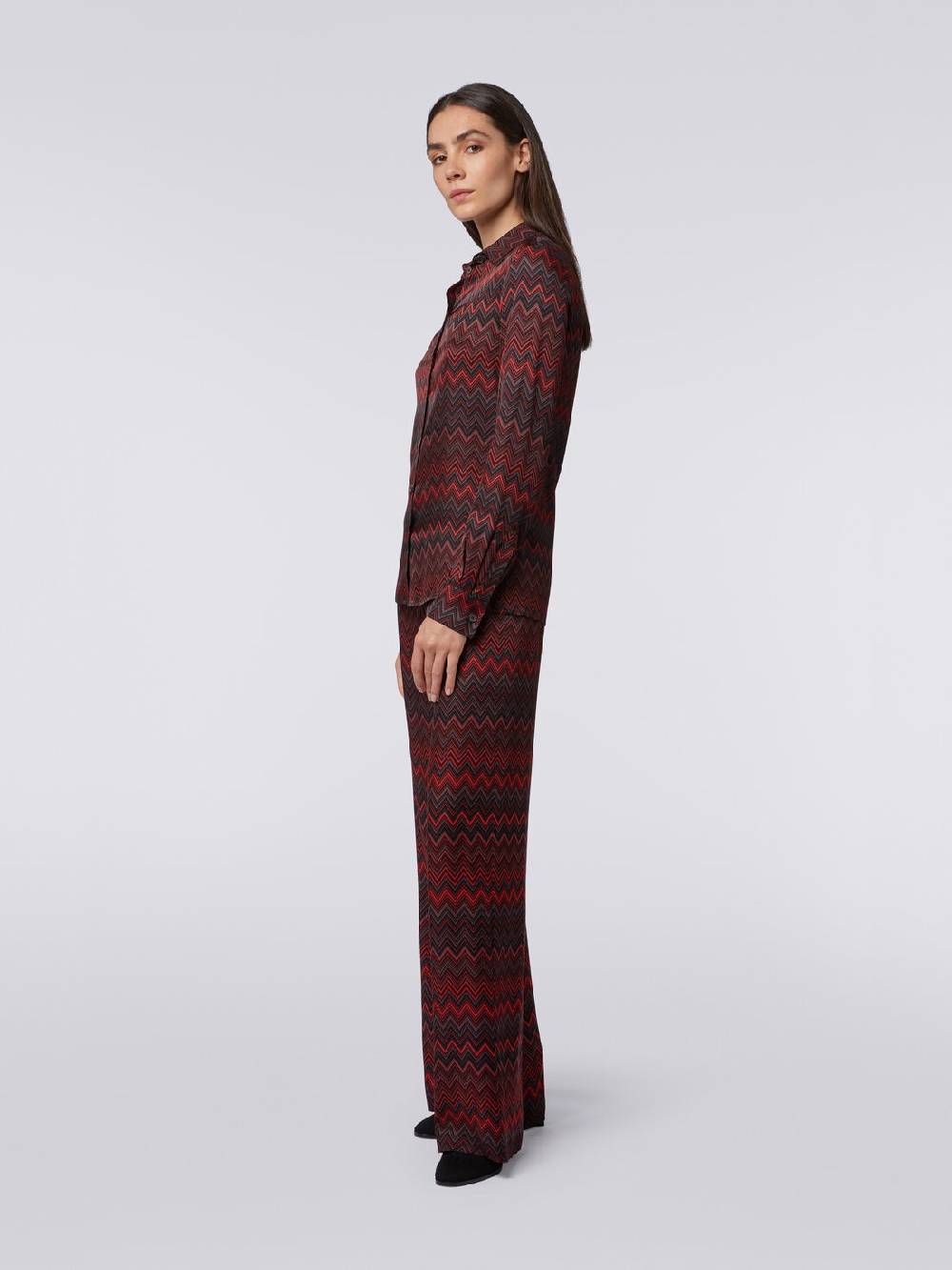 Missoni Pantaloni in viscosa jacquard a zig zag I Più Venduti