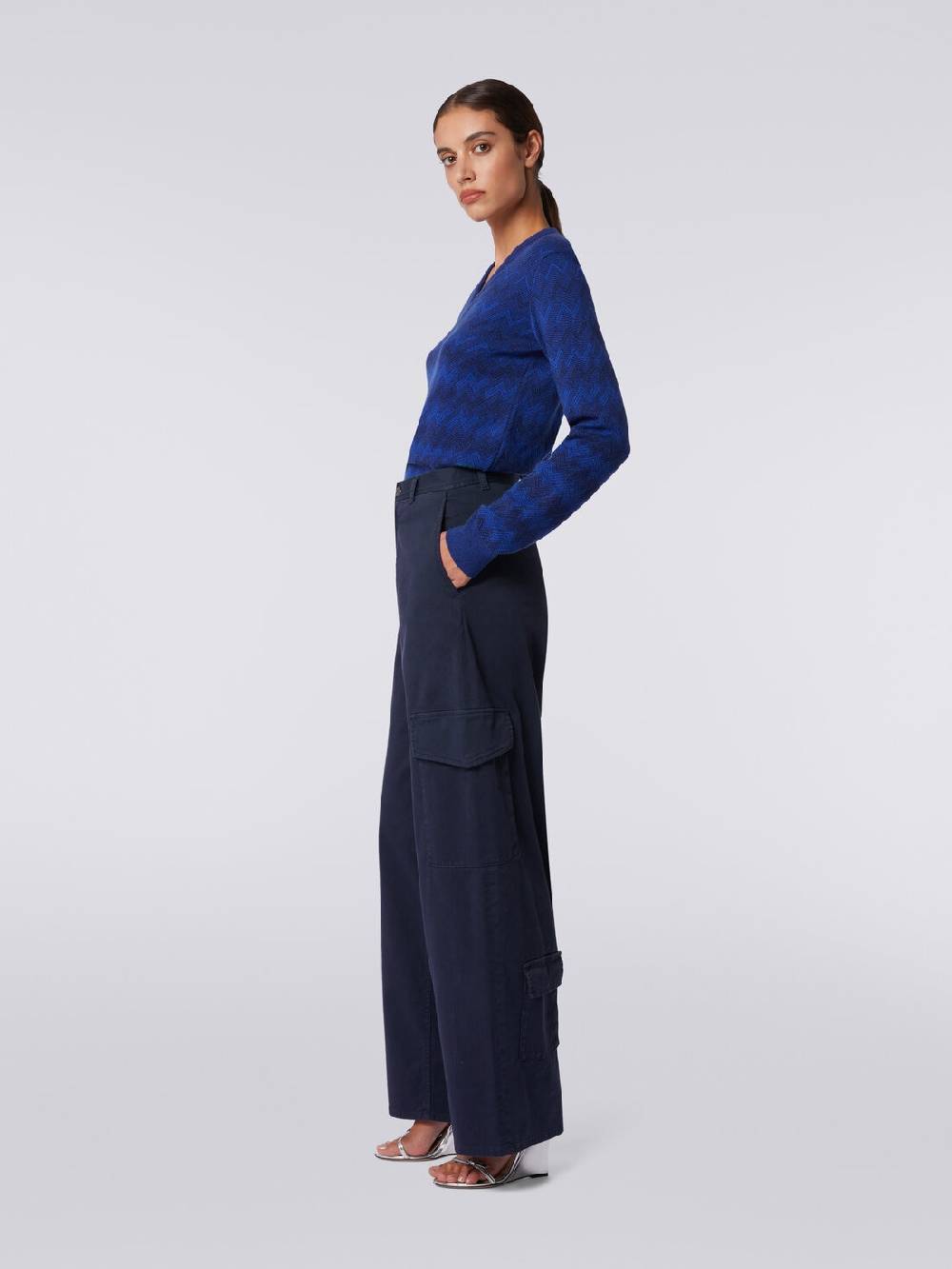 Missoni Pantaloni cargo in cotone Negozio
