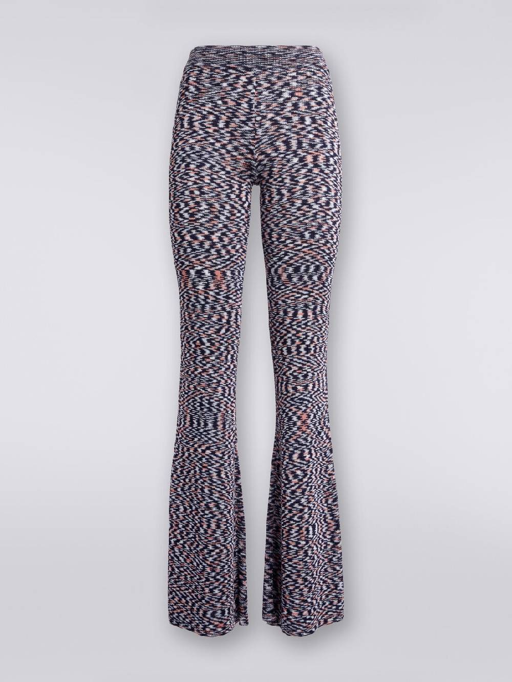 Missoni Pantaloni flare in misto viscosa fiammata In Saldo