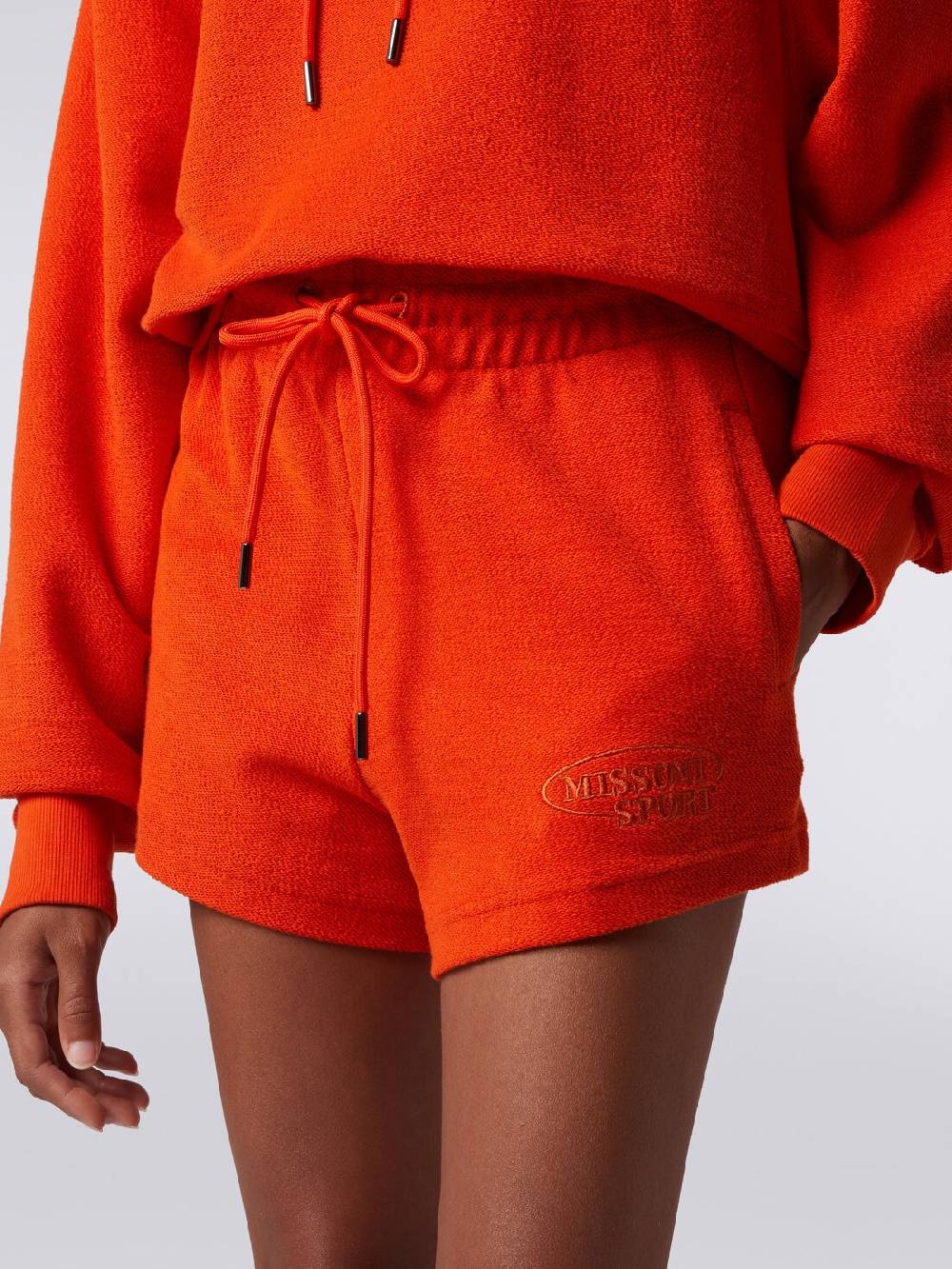 Missoni Shorts in felpa garzata con logo Moda