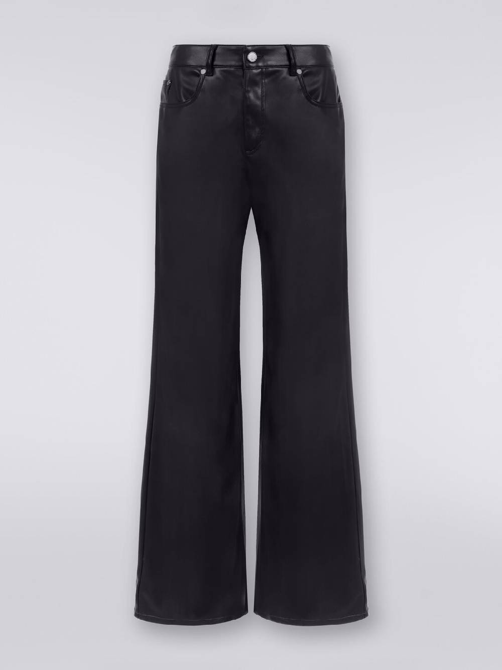 Missoni Pantaloni cinque tasche in ecopelle Italia