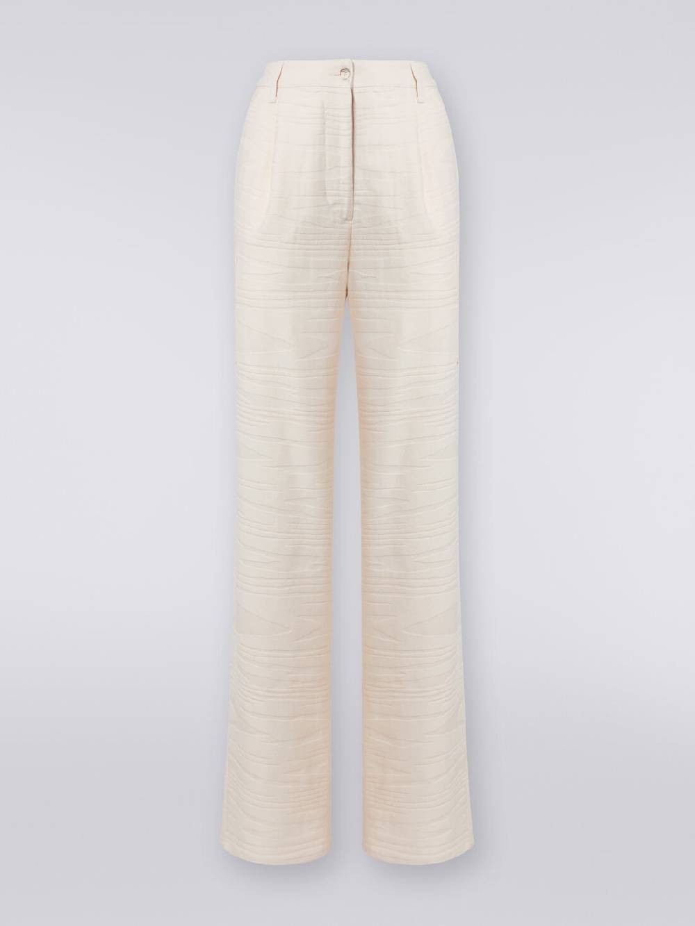 Missoni Cargo pants in cotone fiammato 2025