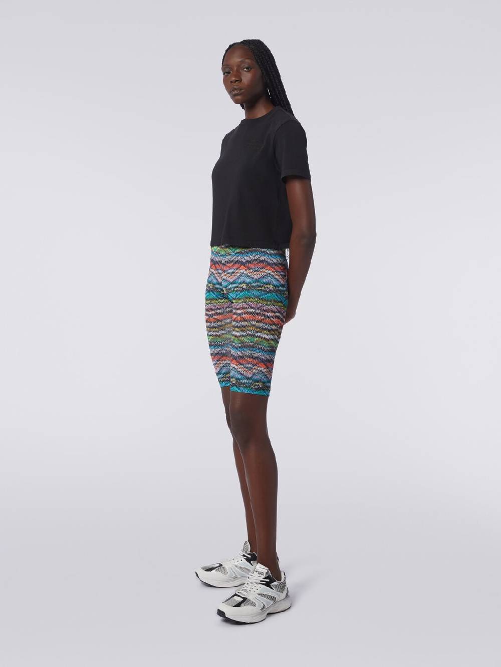 Missoni Shorts in nylon stretch stampato Offerta Anniversario