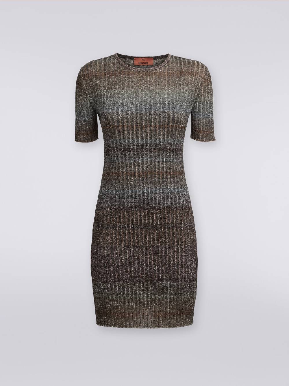 Missoni Mini-abito girocollo a costine con lurex Negozi Online