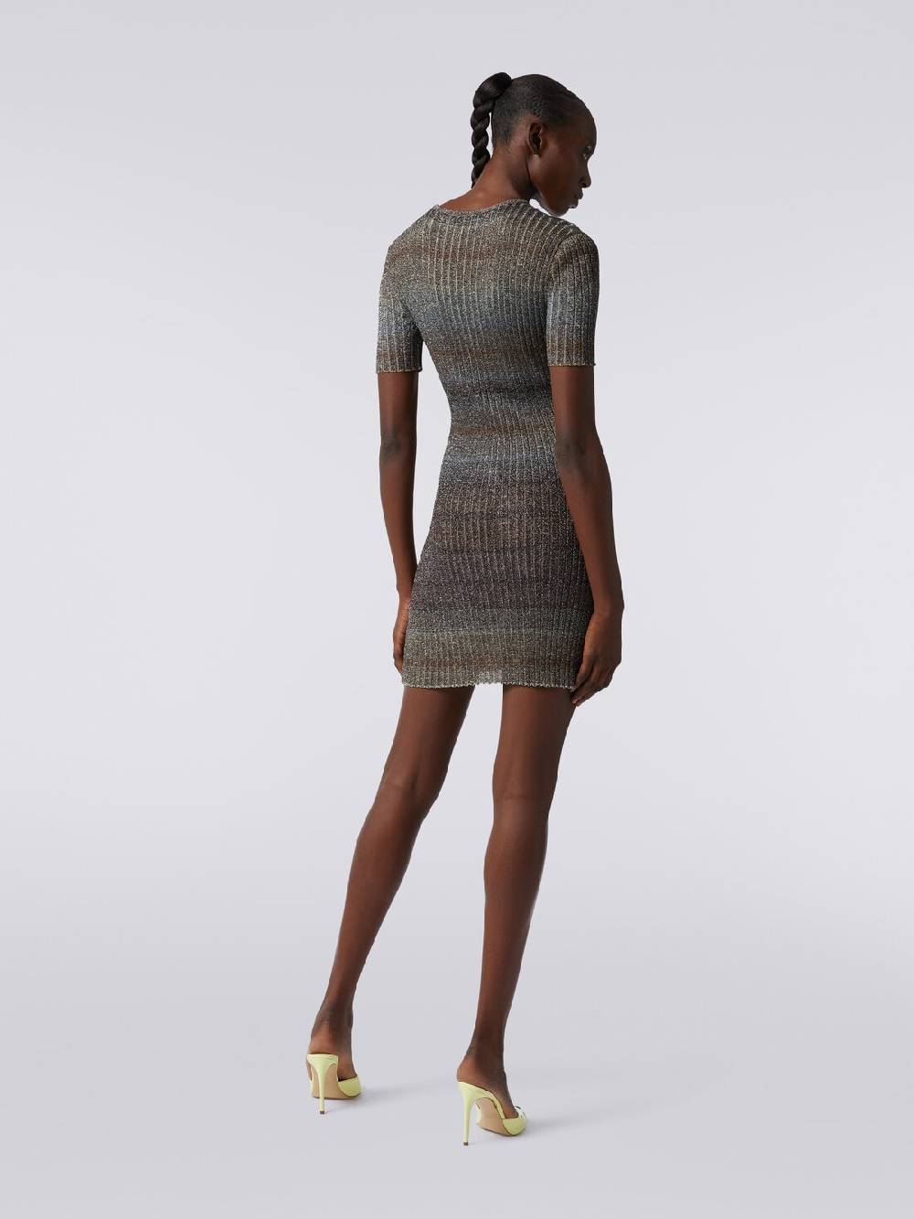Missoni Mini-abito girocollo a costine con lurex Negozi Online