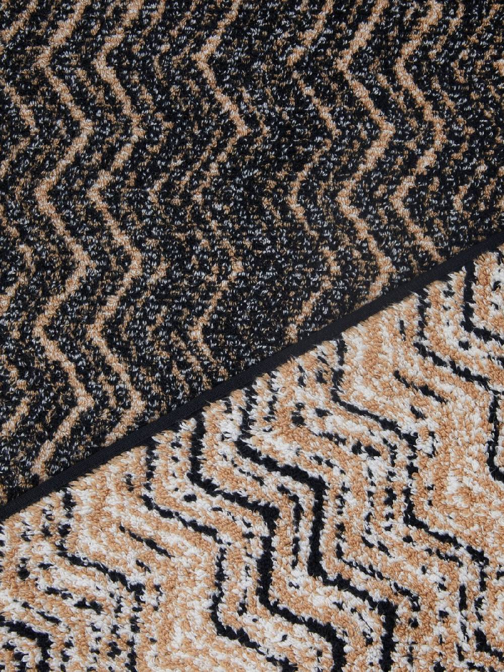 Missoni Tappetino da bagno Azul 60x90 cm in cotone chevron Sconto