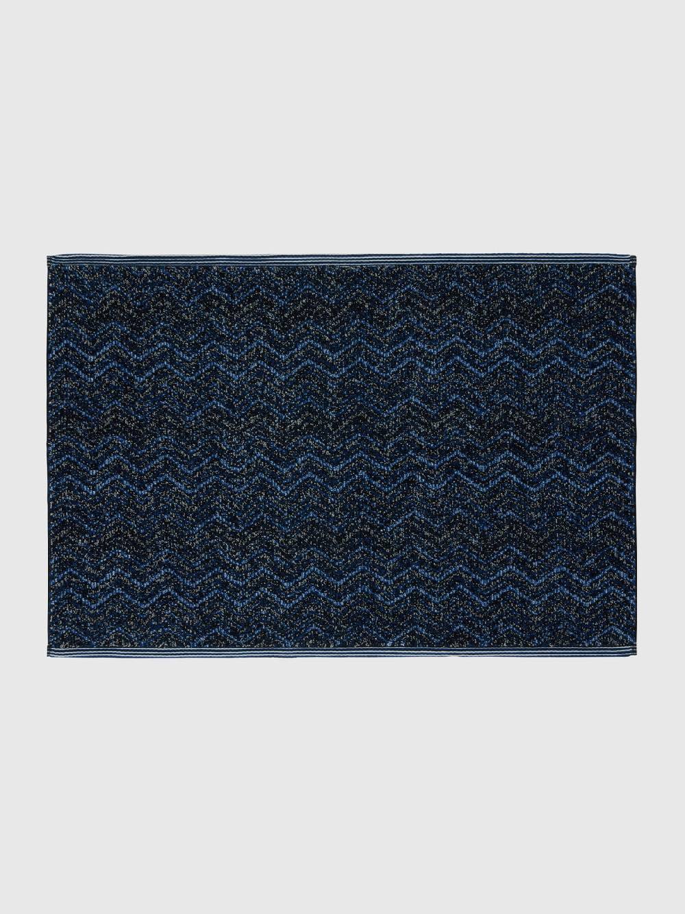 Missoni Tappetino da bagno Azul 60x90 cm in cotone chevron Offerta