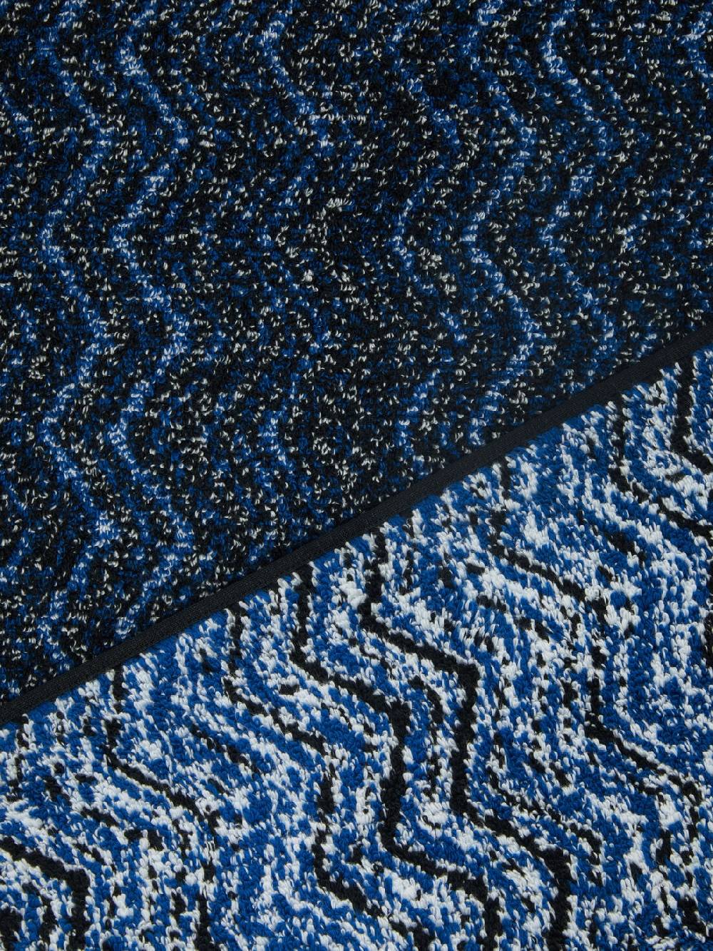 Missoni Tappetino da bagno Azul 60x90 cm in cotone chevron Offerta
