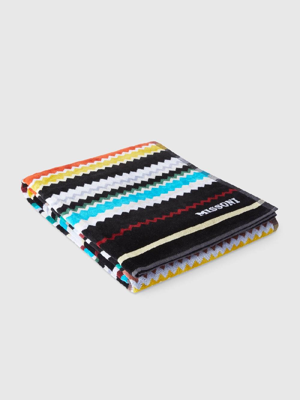 Missoni Telo mare 100x180 cm Curt in spugna di cotone zig zag Solo un giorno rimasto