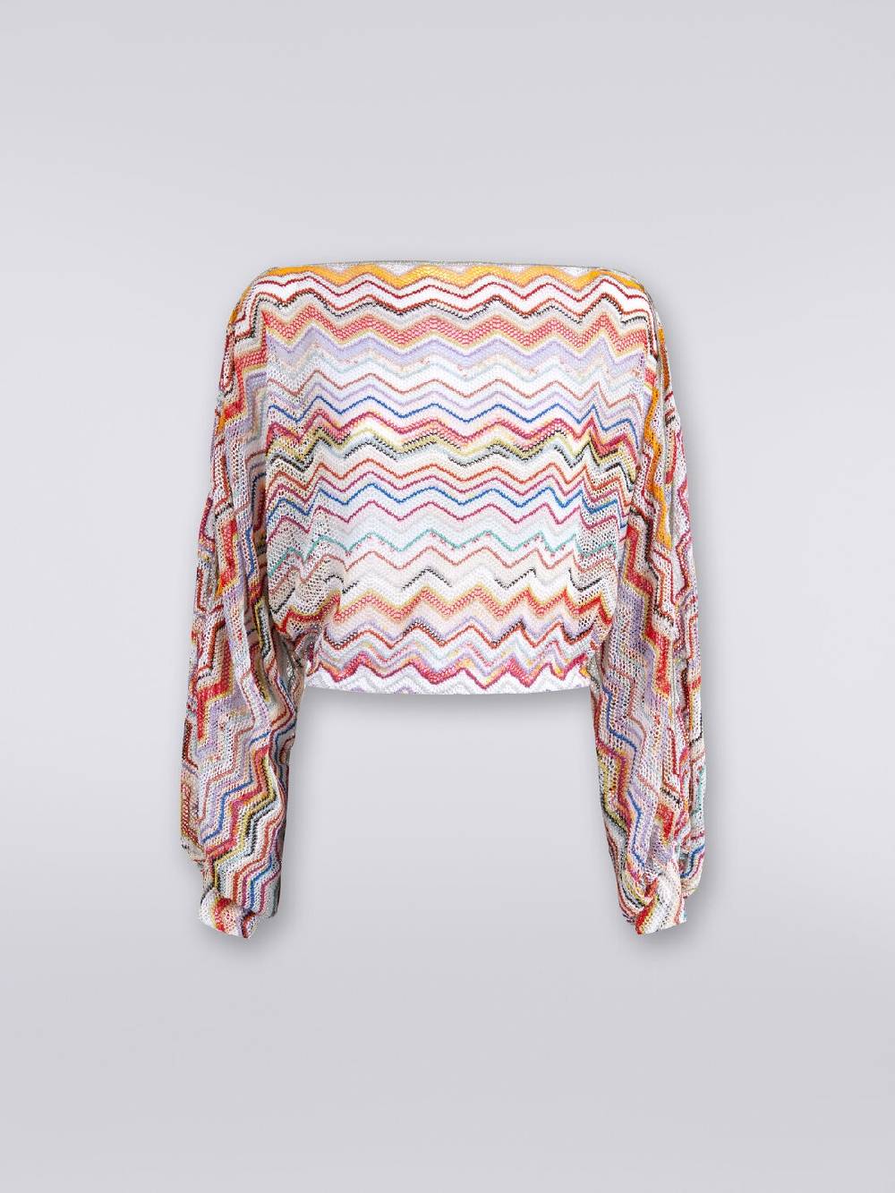 Missoni Top a maniche lunghe in crochet con lurex Limitato a 3 giorni