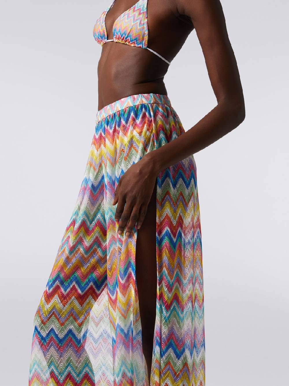 Missoni Pantaloni copricostume con stampa zig zag In vendita
