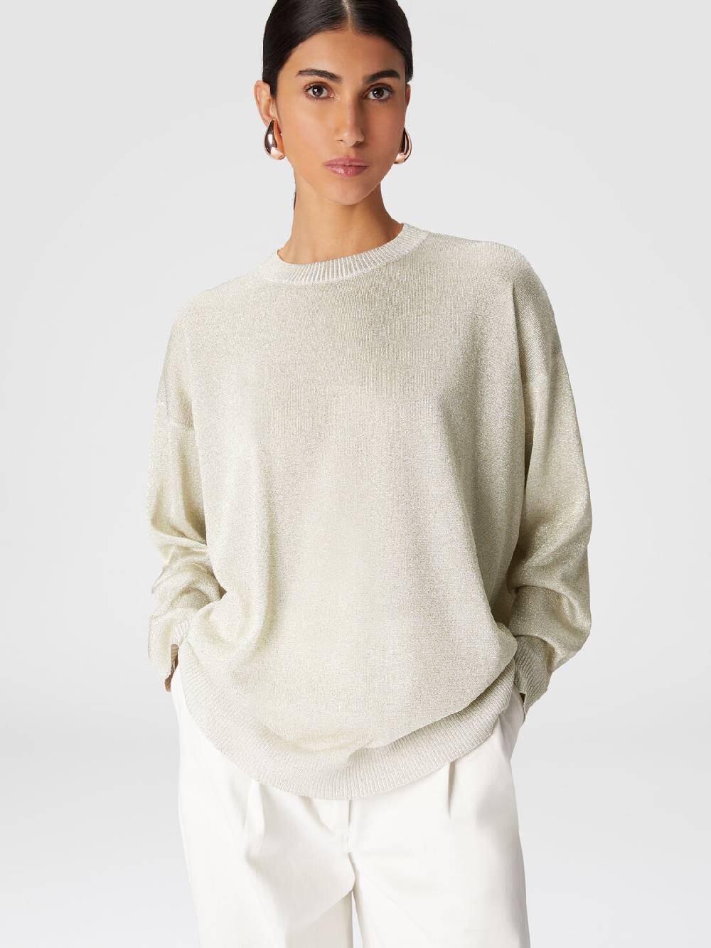 Missoni Pullover girocollo in viscosa effetto glitter Fino Al -60%