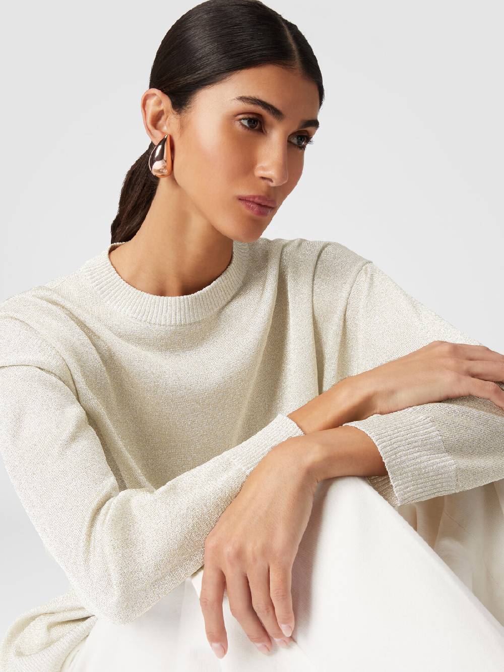 Missoni Pullover girocollo in viscosa effetto glitter Fino Al -60%