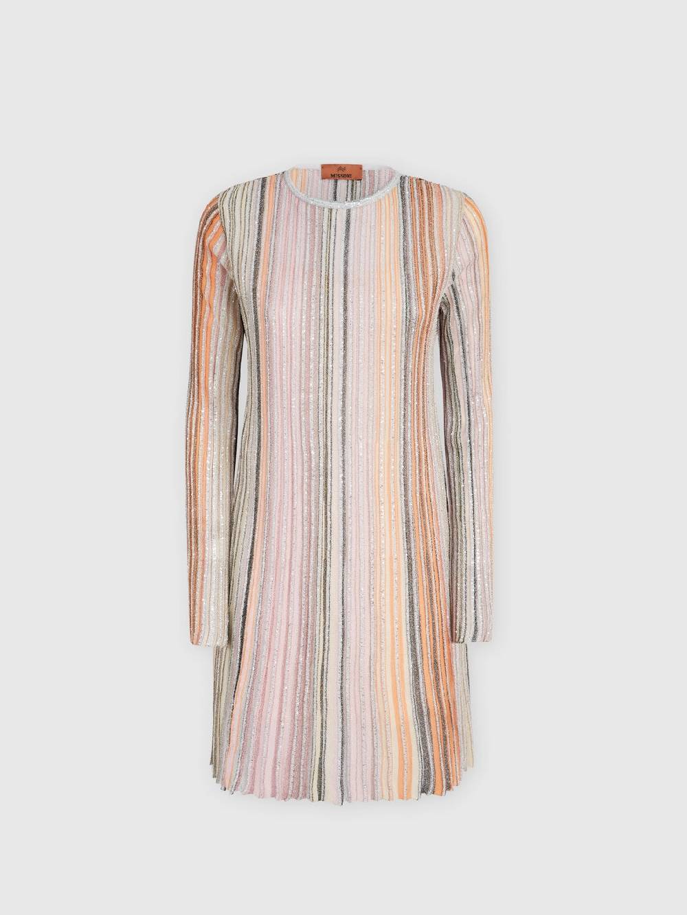 Missoni Abito plissée parzialiazzato con paillettes Novità