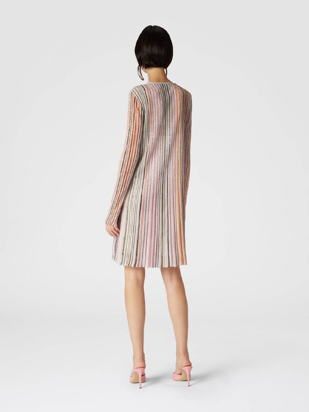 Missoni Abito plissée parzialiazzato con paillettes Novità