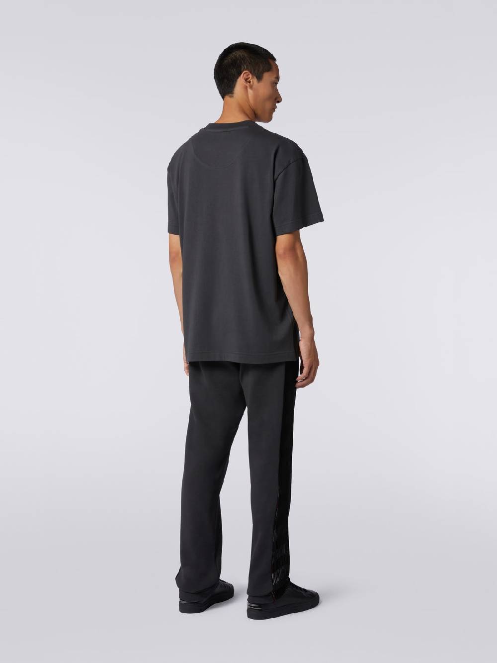 Missoni T-shirt girocollo in cotone con logo in collaborazione con Mike Maignan Online