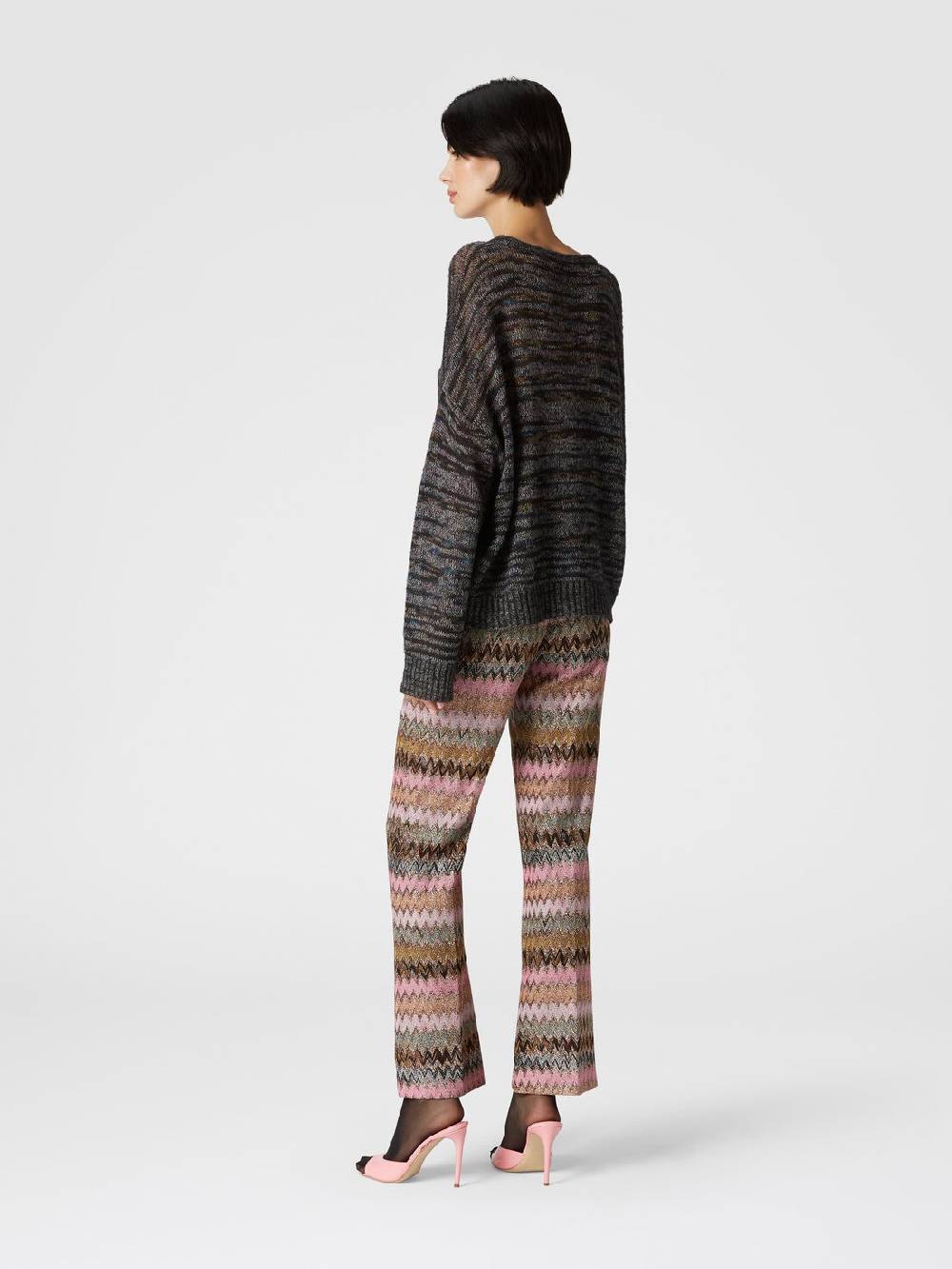 Missoni Pullover girocollo in viscosa, alpaca e lana Hotsell
