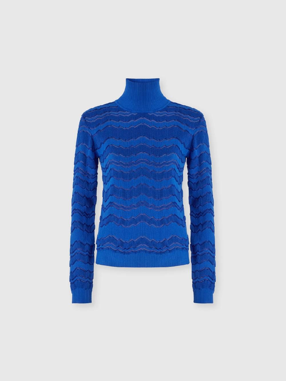 Missoni Lupetto in viscosa e lana con zig zag tono su tono Moda