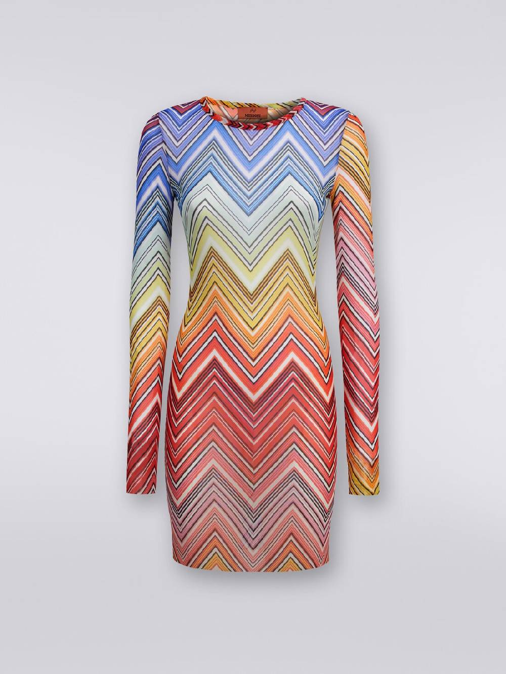 Missoni Abito mare in tulle stampa zig zag Grande vendita