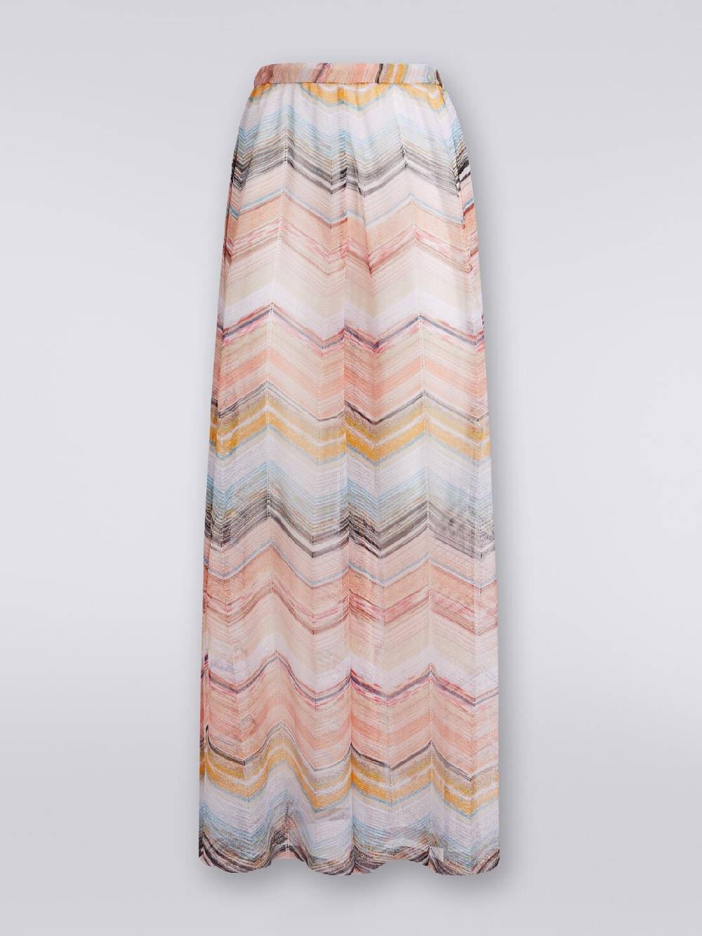Missoni Pantaloni copricostume in misto viscosa zig zag con lurex Offerta esclusiva