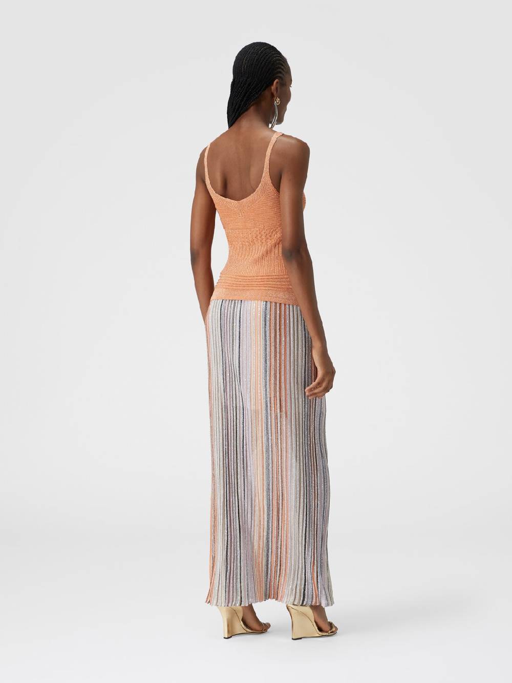Missoni Canottiera in viscosa multilavorazione lamé Vendite stagionali