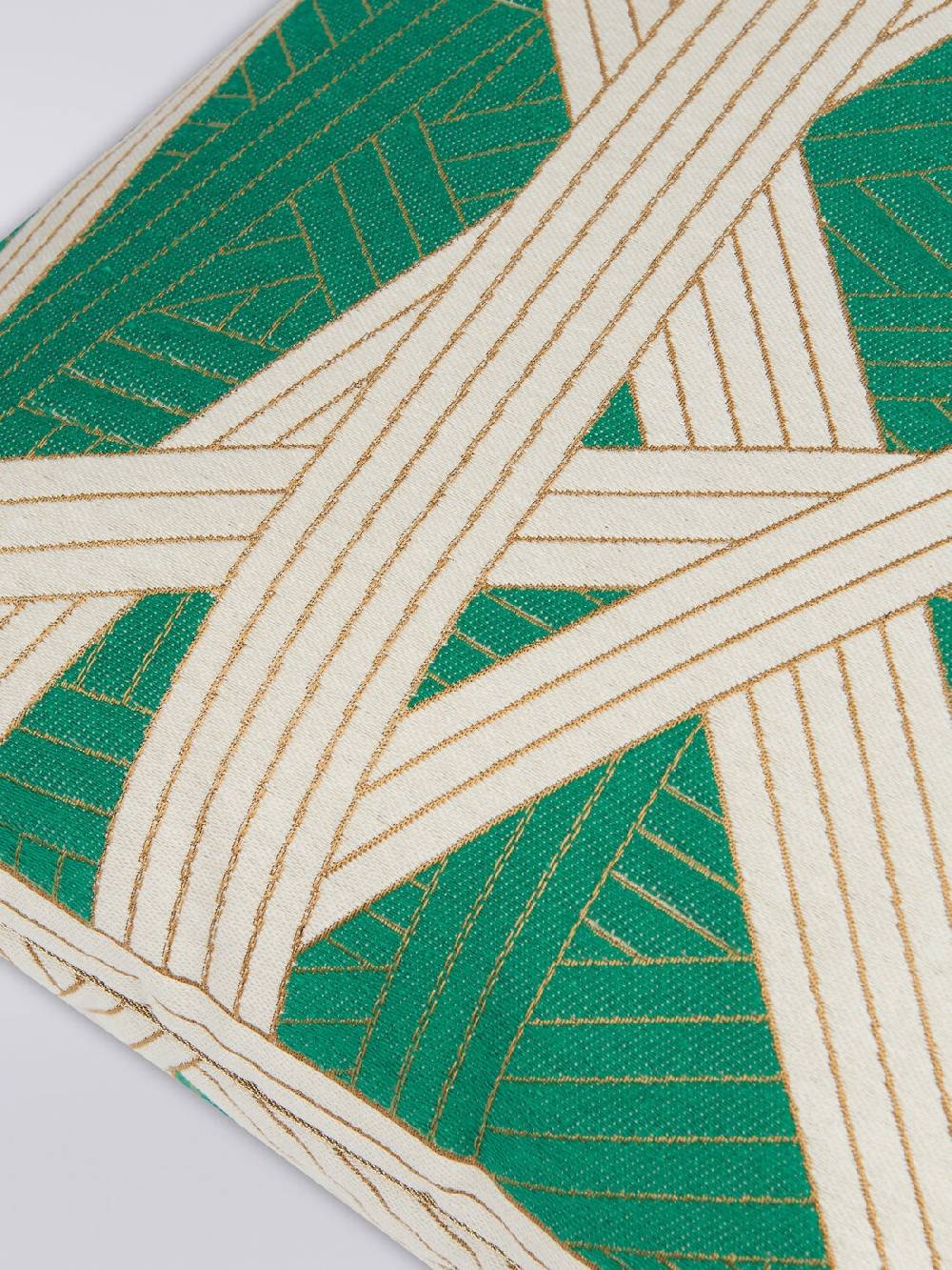 Missoni Cuscino Nastri 60x60 cm con impunture a contrasto Offerta Pasqua