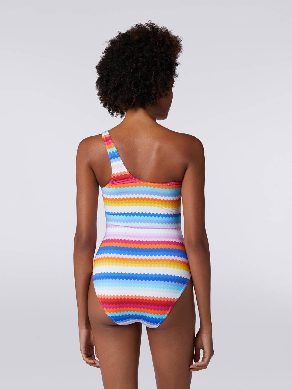 Missoni Costume intero monospalla stampa zig zag Nuovi prodotti