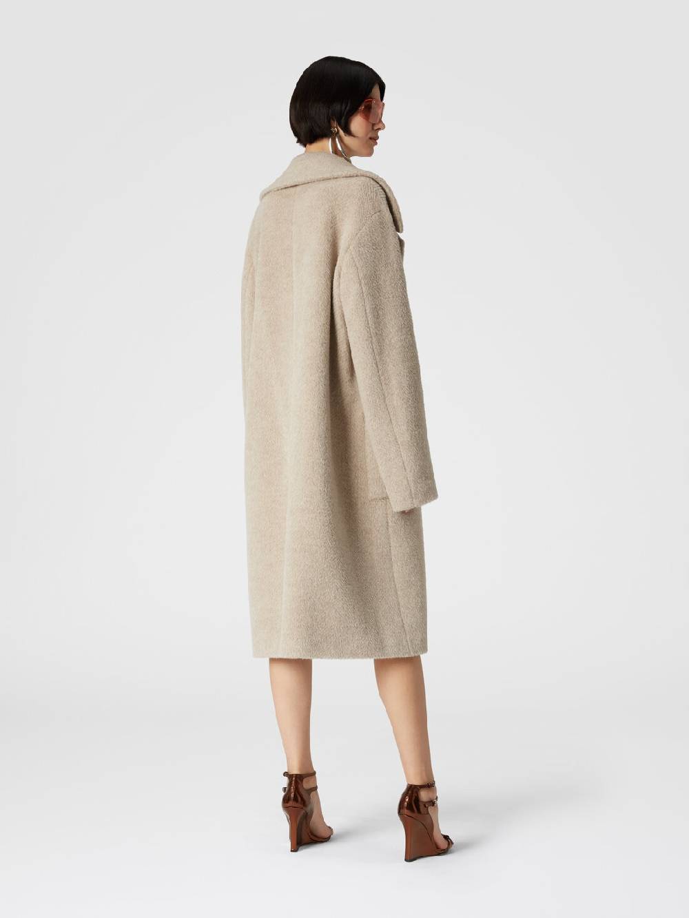 Missoni Cappotto lungo in misto alpaca Fino al 50% di sconto