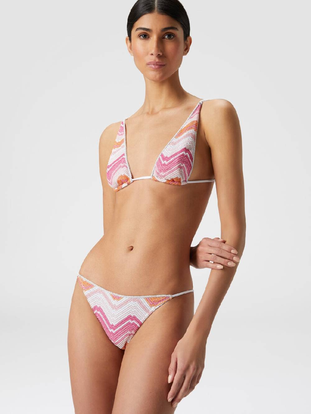Missoni Bikini in misto viscosa chevron con lurex Enormi sconti