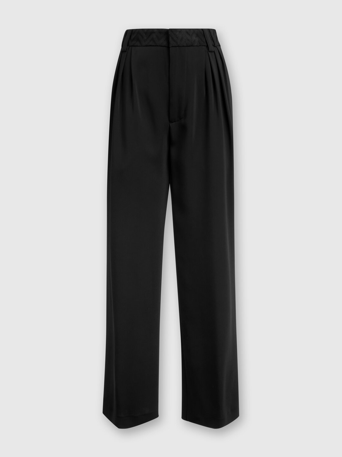 Missoni Pantaloni classici in viscosa con inserto chevron 50% di sconto per tempo limitato