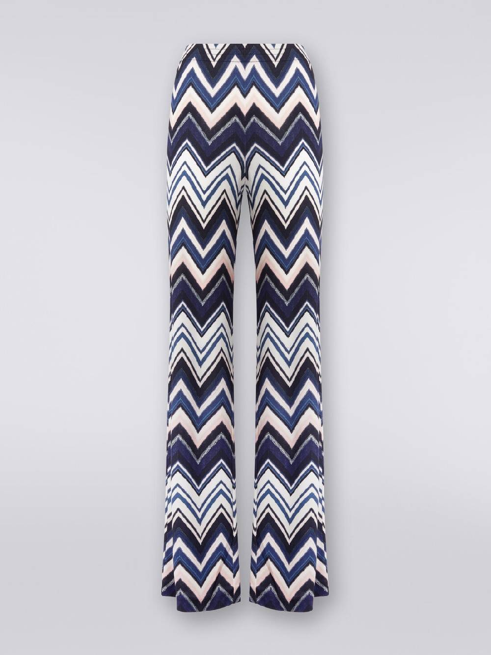 Missoni Pantaloni in viscosa con stampa zig zag Italia