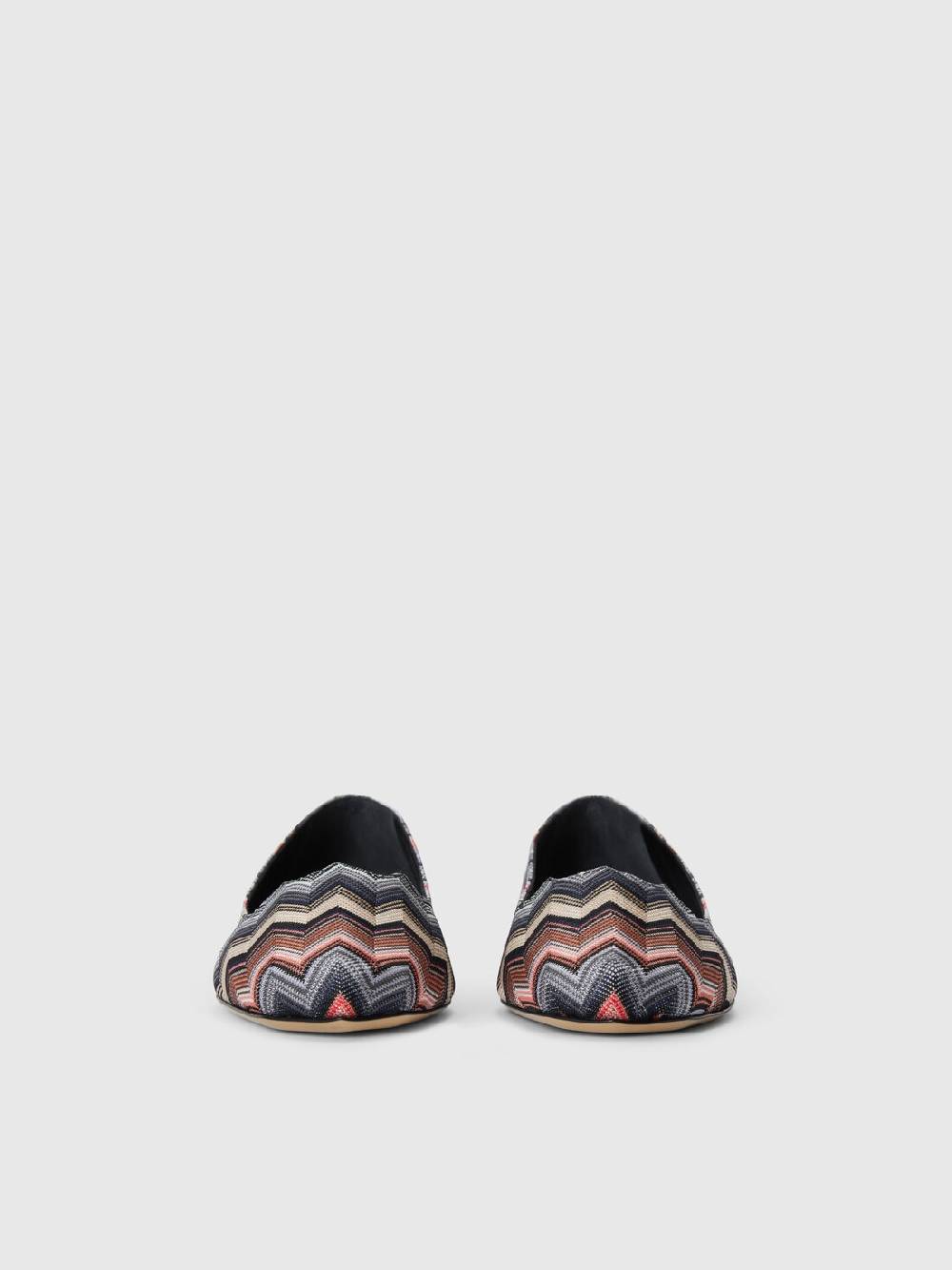 Missoni Ballerine in tessuto chevron Soddisfazione Garantita