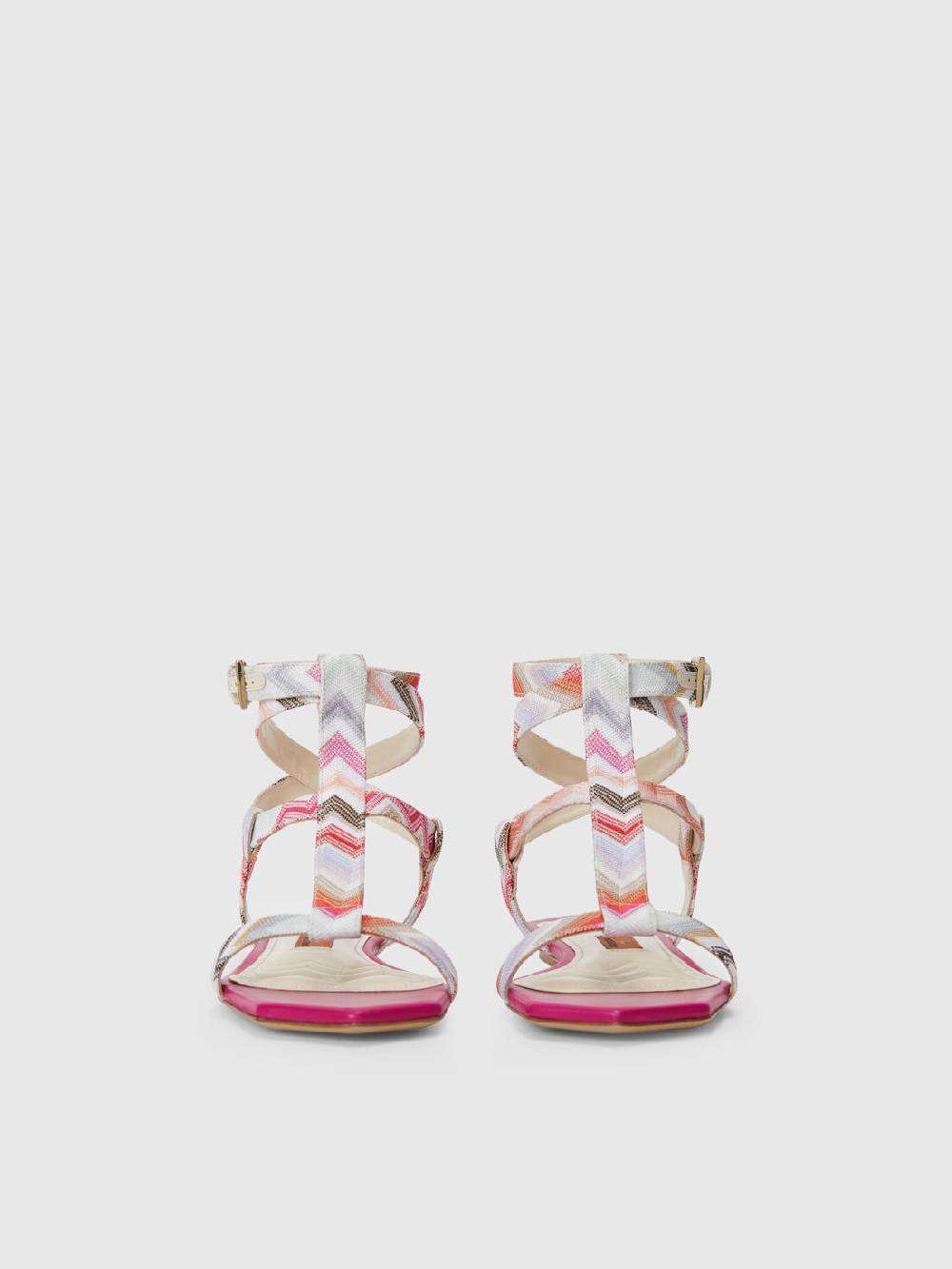 Missoni Sandali bassi in tessuto zig zag Acquista Ora