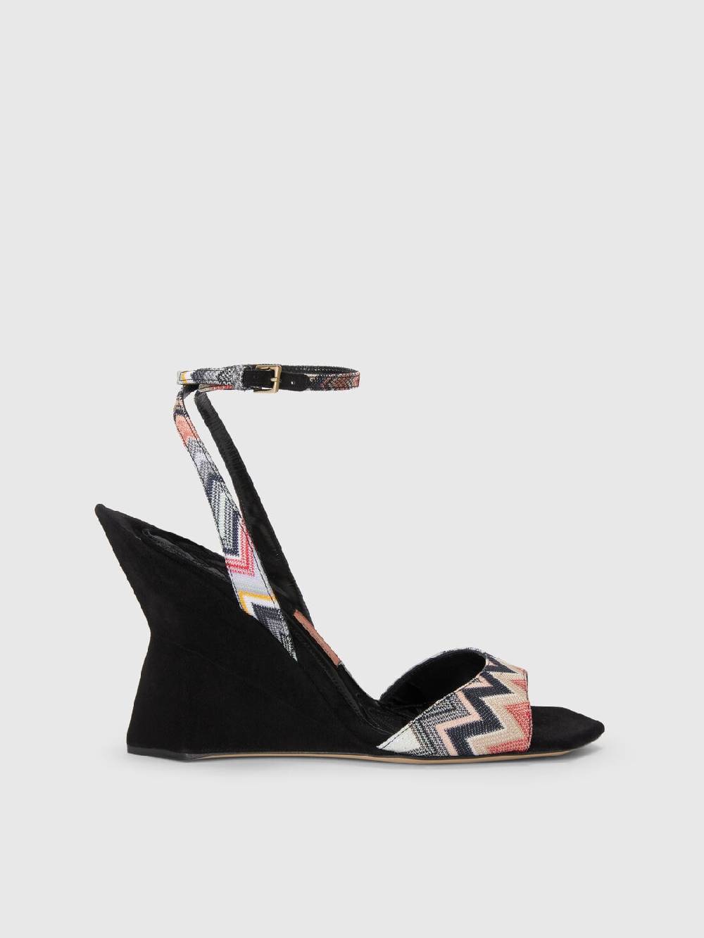 Missoni Sandali con tacco e motivo chevron Fino Al -60%