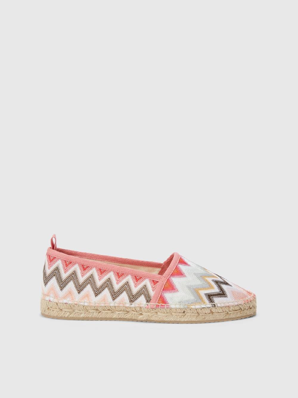 Missoni Espadrilles con tomaia in tessuto chevron Shopping Online