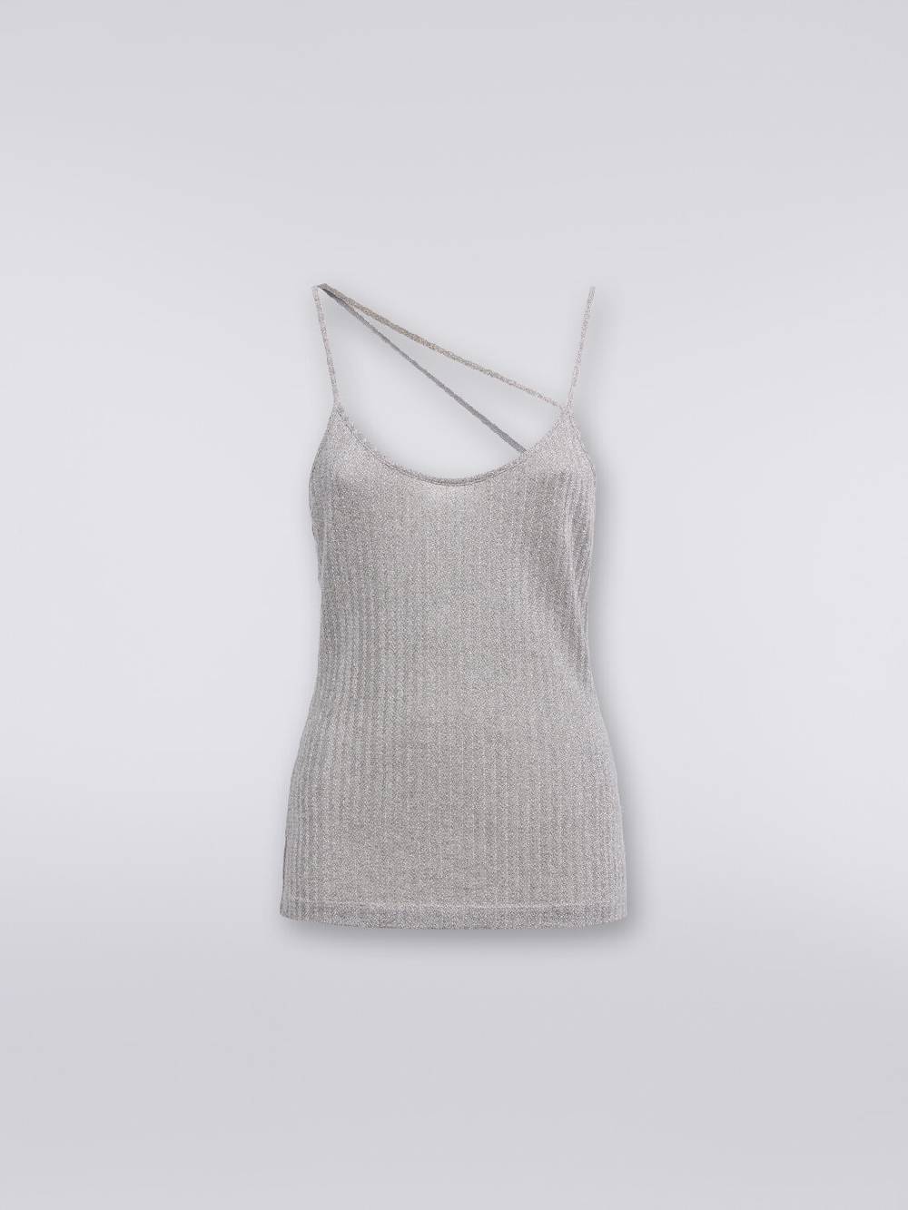 Missoni Canottiera in cotone e viscosa lamé Sottocosto