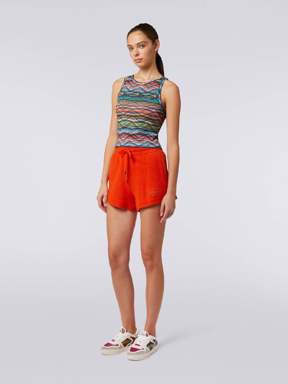 Missoni Top in nylon stretch stampato Offerta