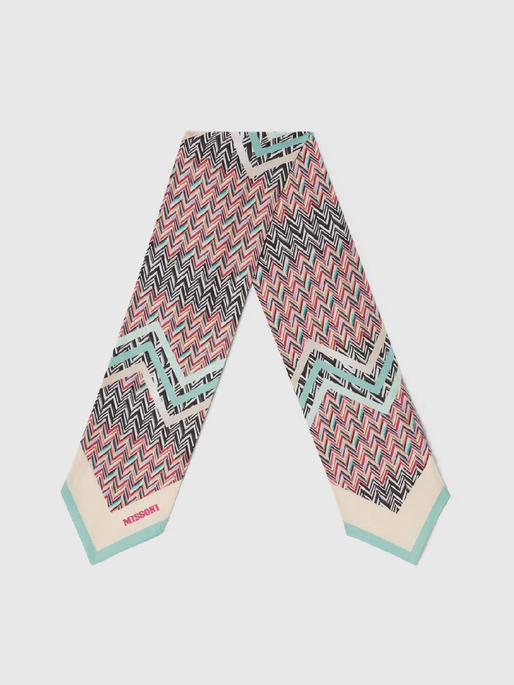 Missoni Foulard in seta zig zag Black Friday