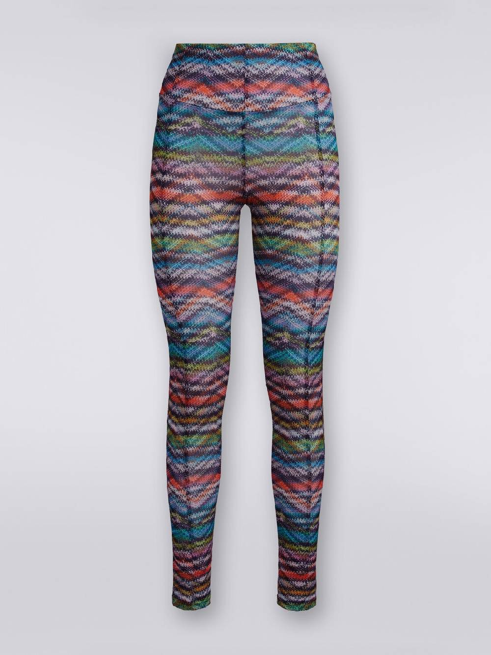 Missoni Leggings in tessuto stretch stampa zig zag Vendita calda