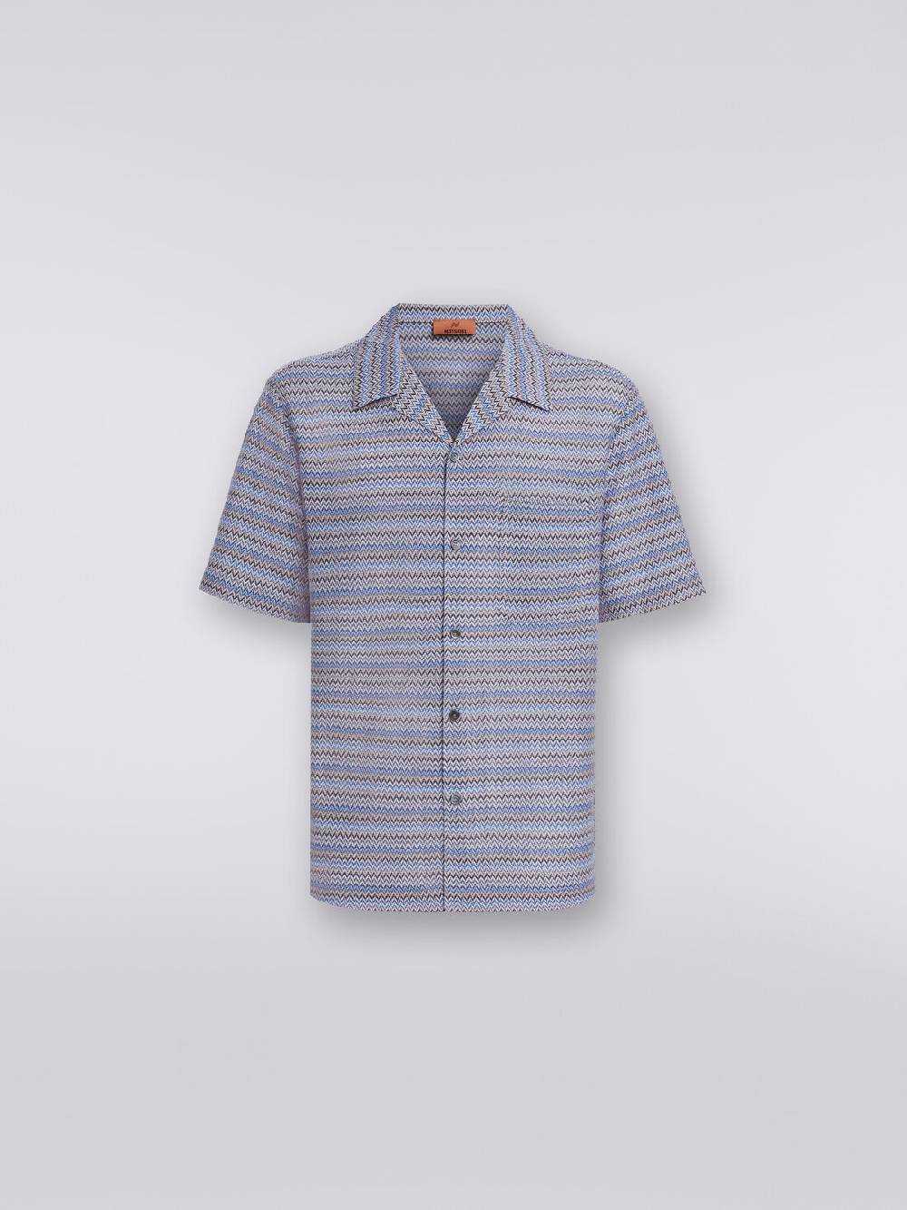 Missoni Camicia a maniche corte modello bowling zig zag Lightning offer