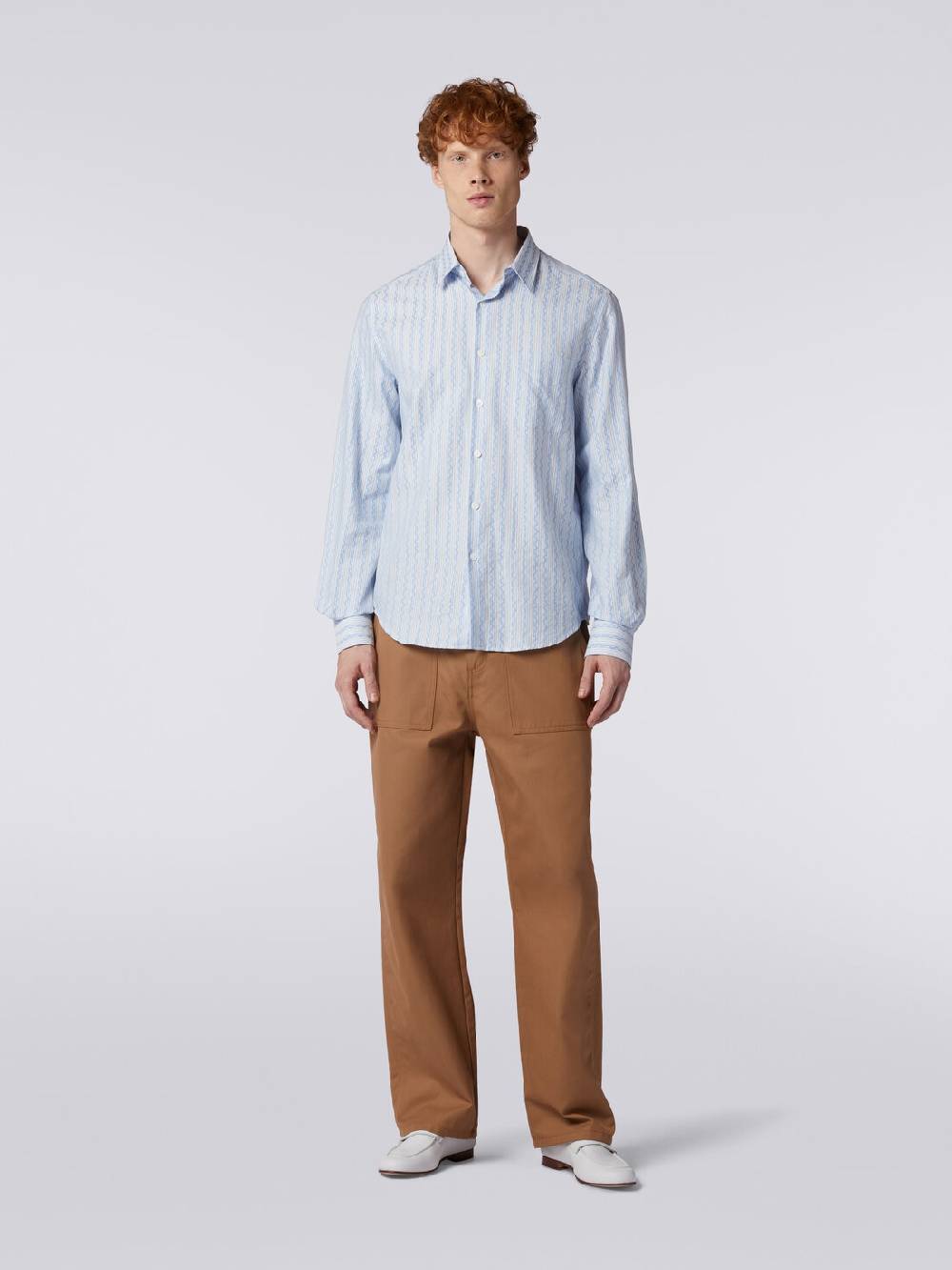 Missoni Camicia a maniche lunghe in popeline di cotone Bestseller