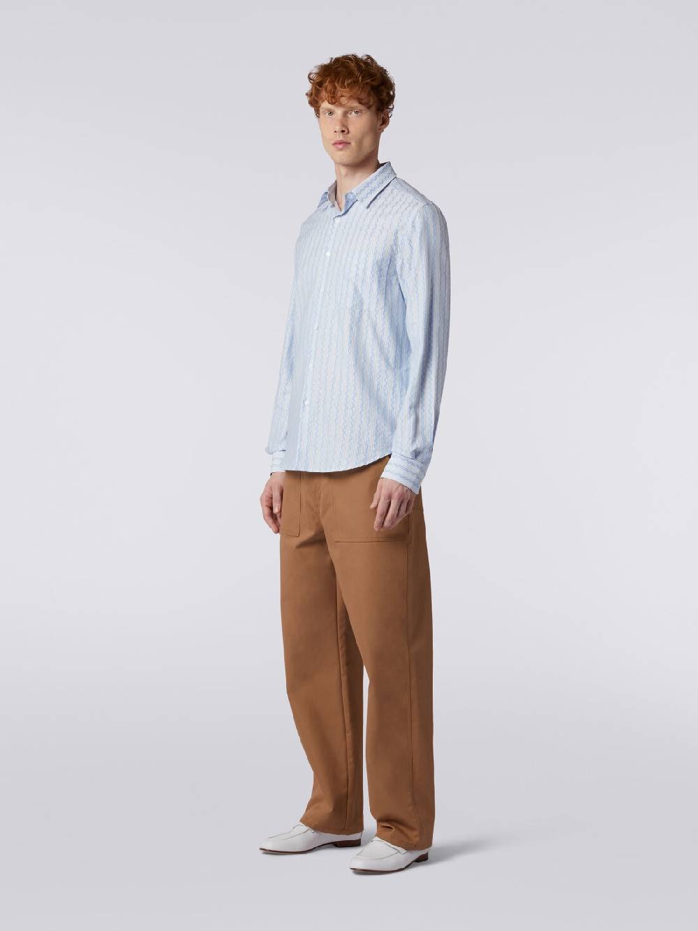 Missoni Camicia a maniche lunghe in popeline di cotone Bestseller