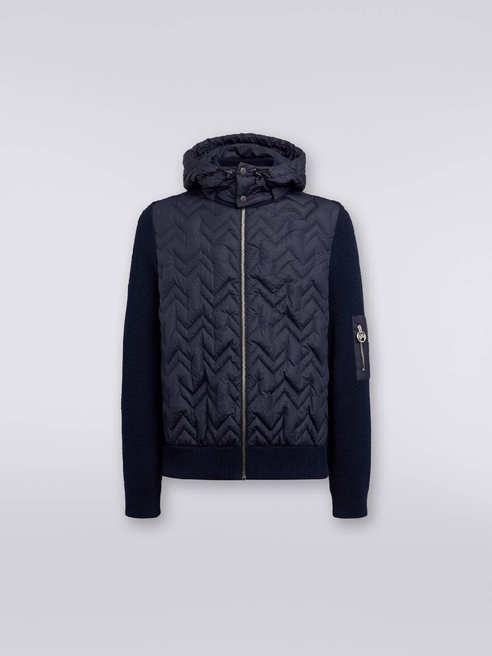 Missoni Piumino in cotone e nylon con cappuccio Enormi risparmi