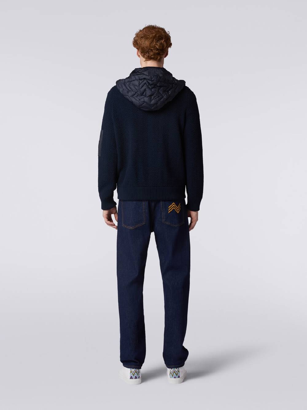 Missoni Piumino in cotone e nylon con cappuccio Enormi risparmi