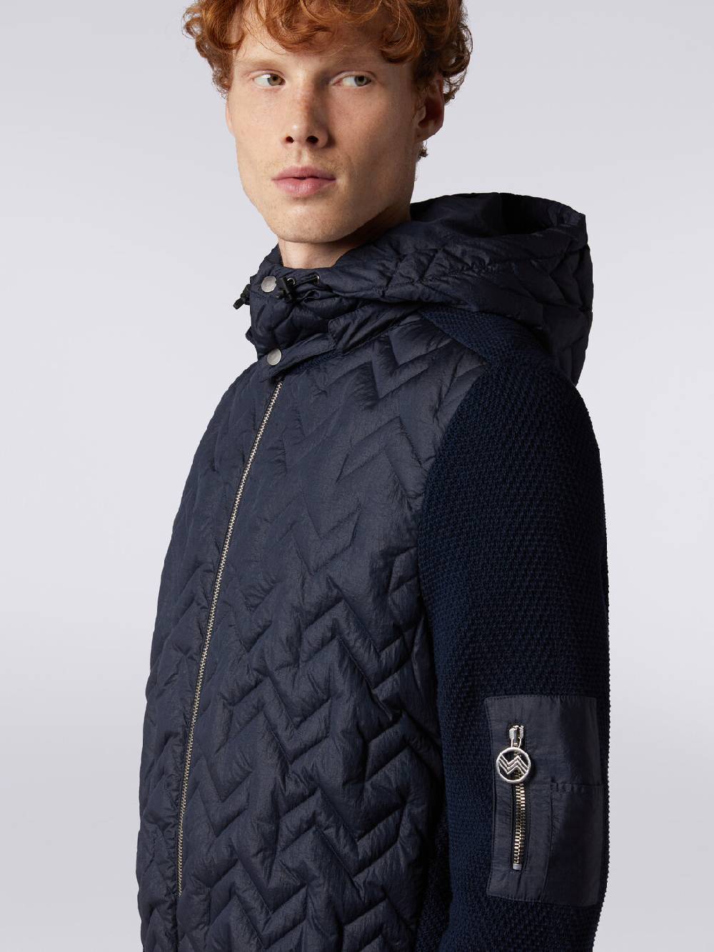 Missoni Piumino in cotone e nylon con cappuccio Enormi risparmi