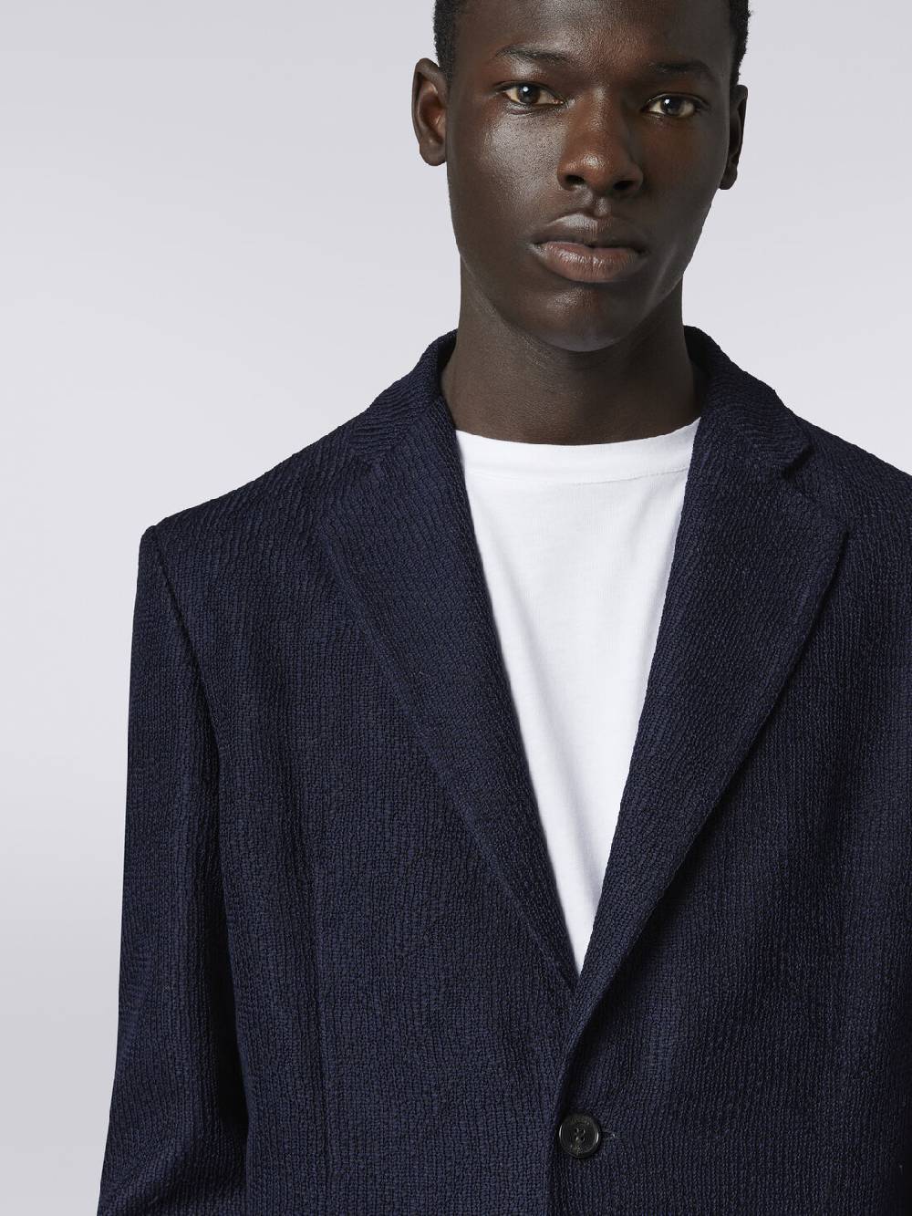 Missoni Blazer monopetto in cotone chevron Fino al 65% di sconto