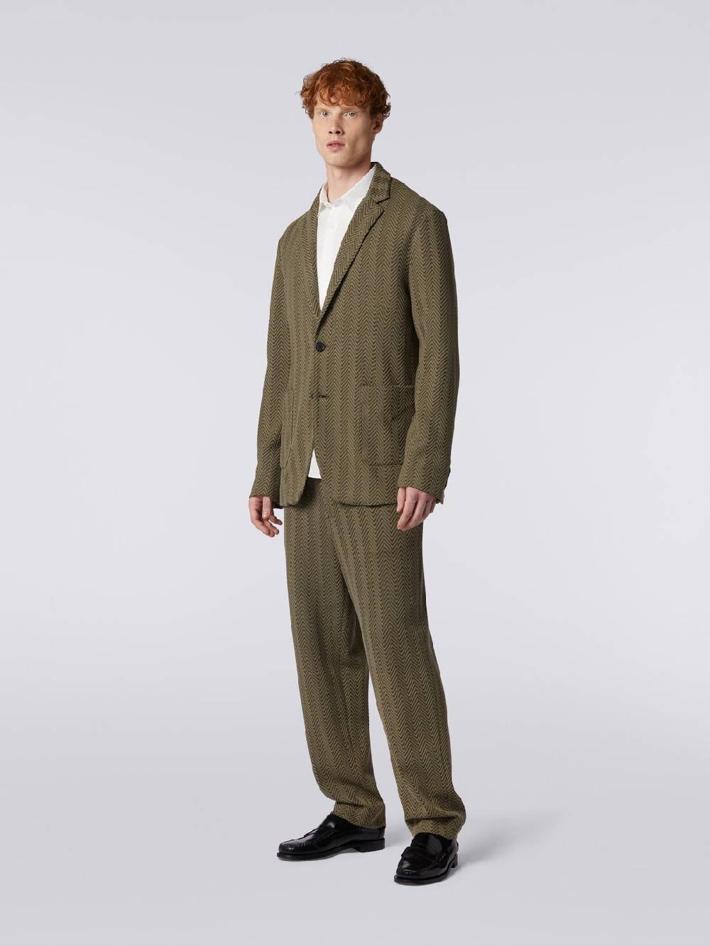 Missoni Blazer in cotone e viscosa chevron Offerta speciale della fabbrica