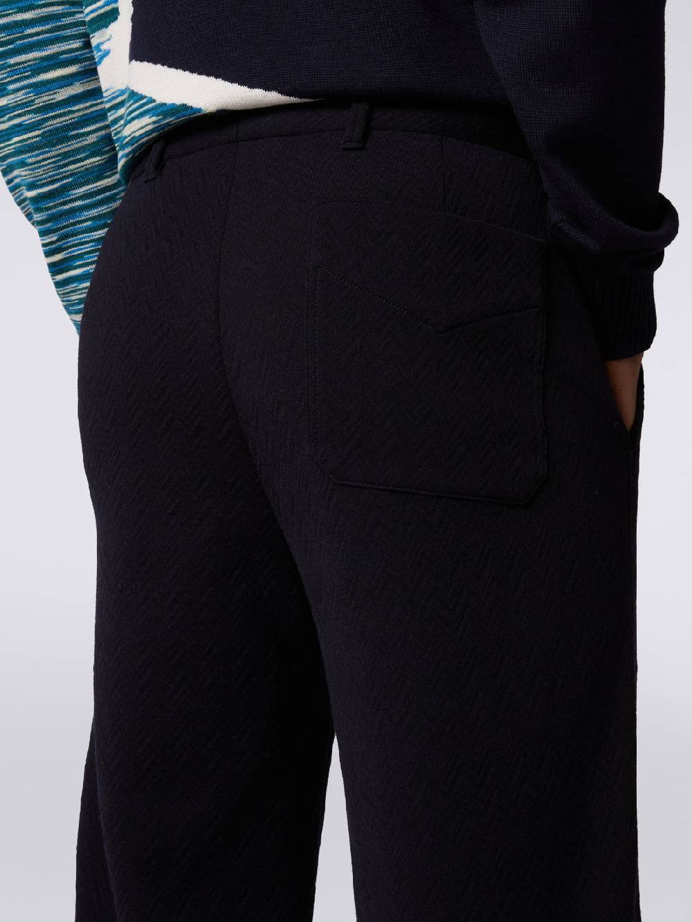 Missoni Pantaloni in misto lana chevron 50% di sconto per tempo limitato
